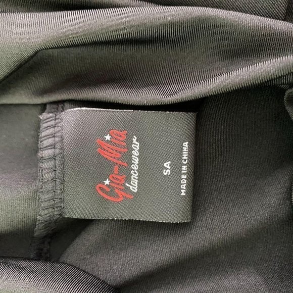 Gia-Mia Black Women's Dance wear Hip Hop Draped Pants Small - Picture 5 of 5